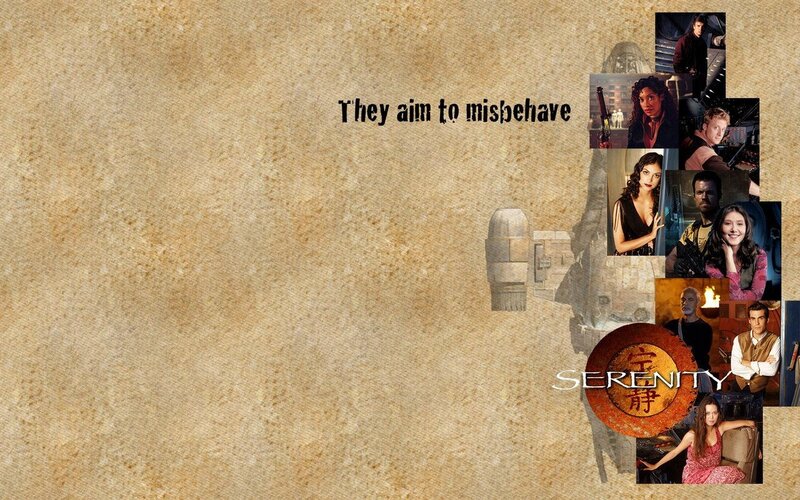 Serenity TV show collage
