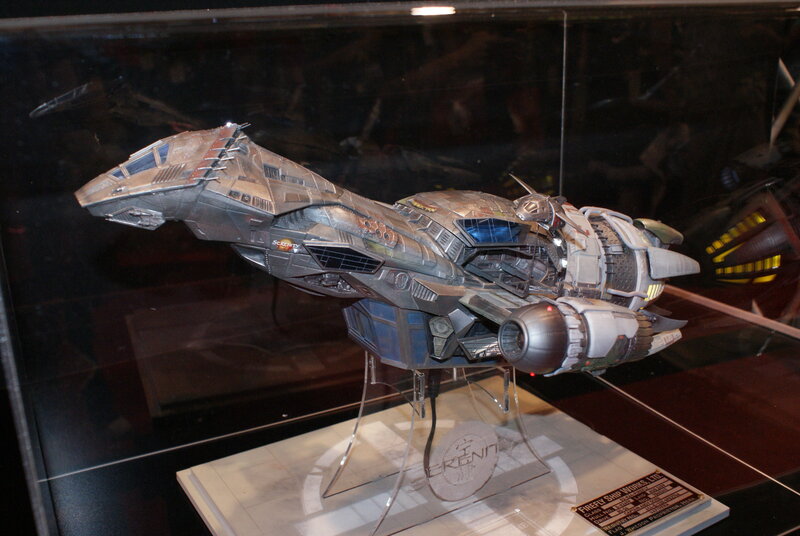 Serennia model ship display