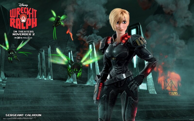 Sergeant Calhoun from Wreck-It Ralph