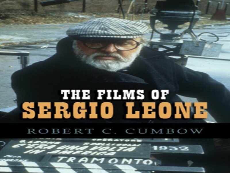 Sergio Leone on Film Set