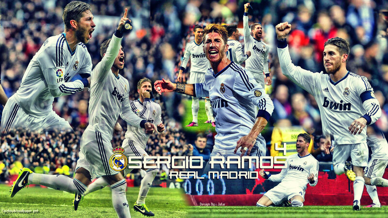 Sergio Ramos Celebrating