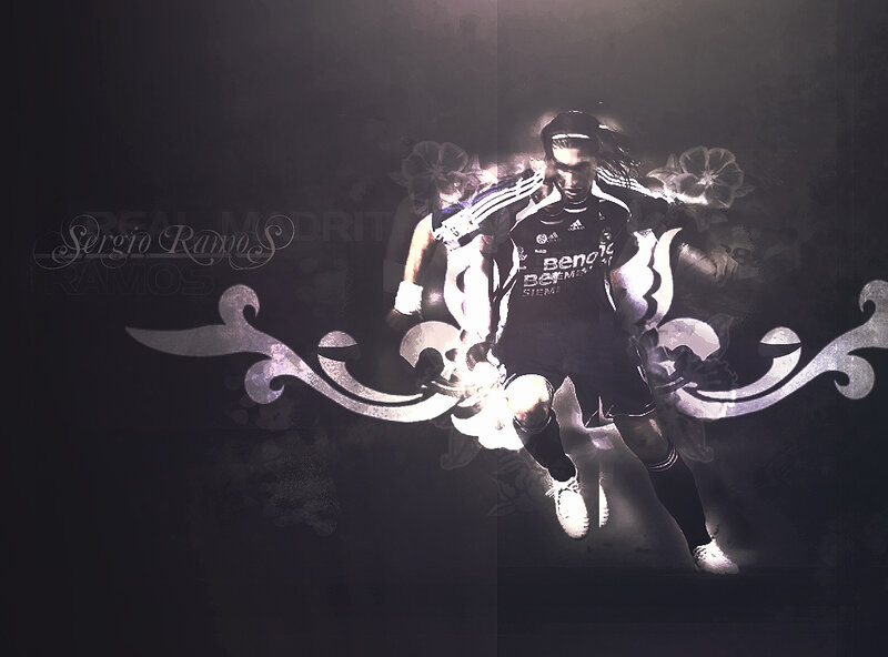 Sergio Ramos football art