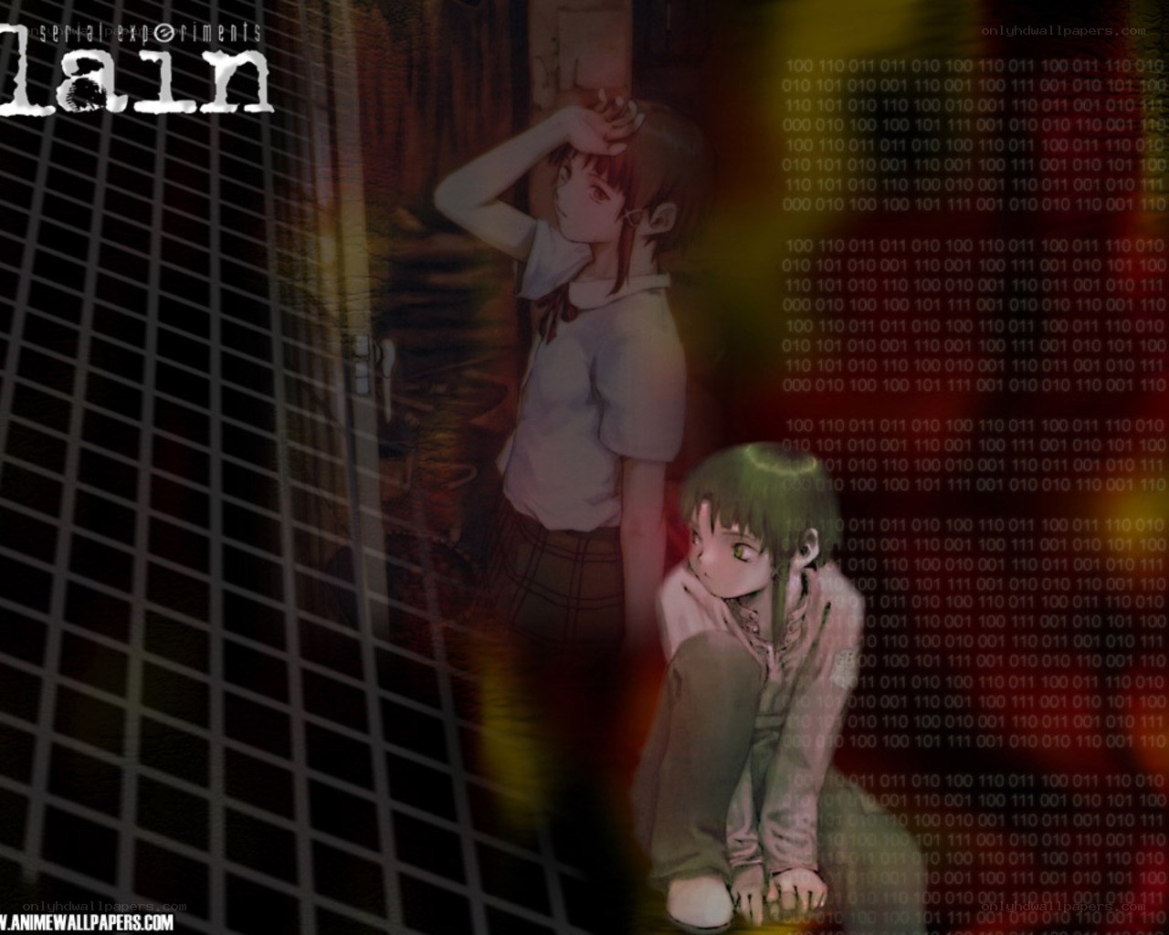 Serial Experiments Lain anime wallpaper