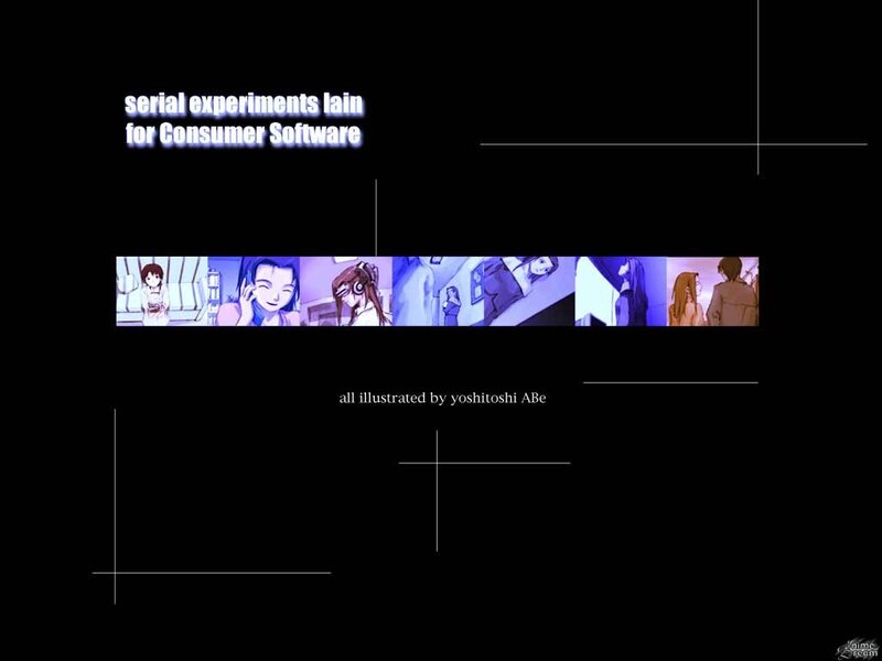 serial experiments lain title screen