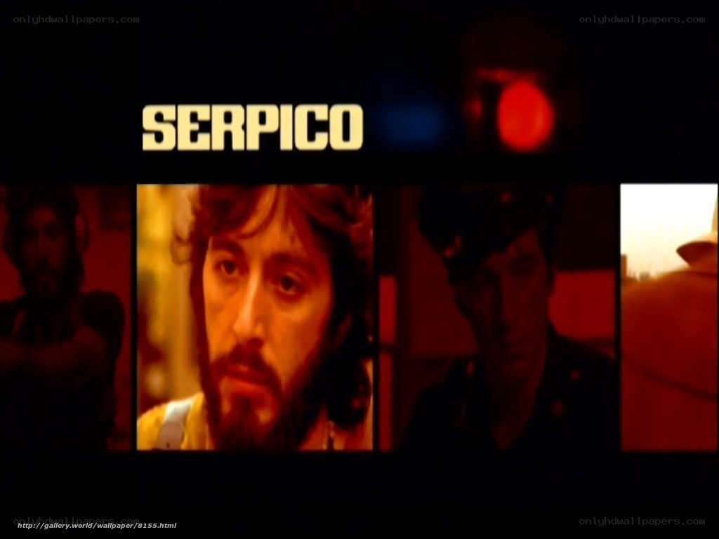 Serpico movie poster collage