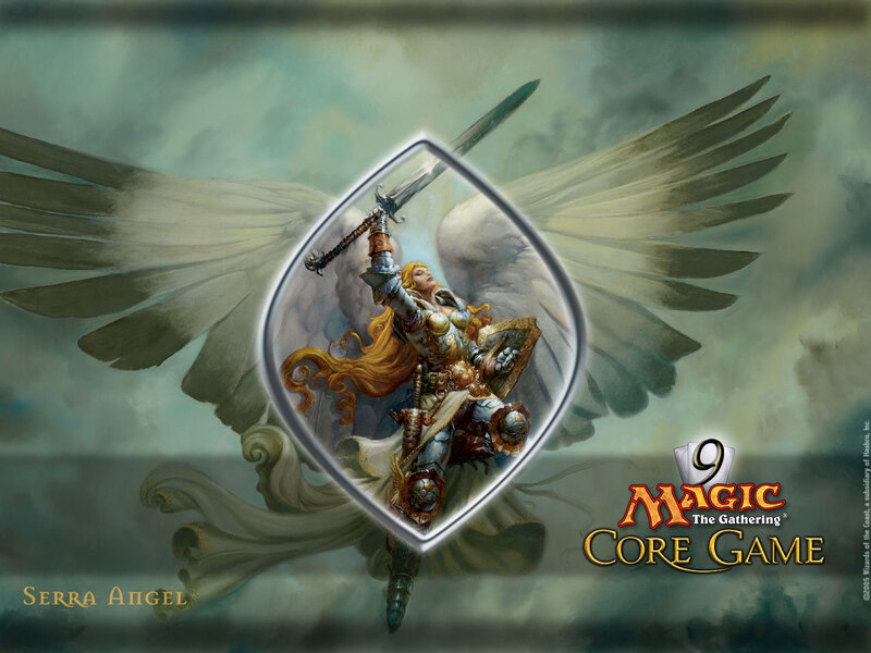 Serra Angel from Magic: The Gathering