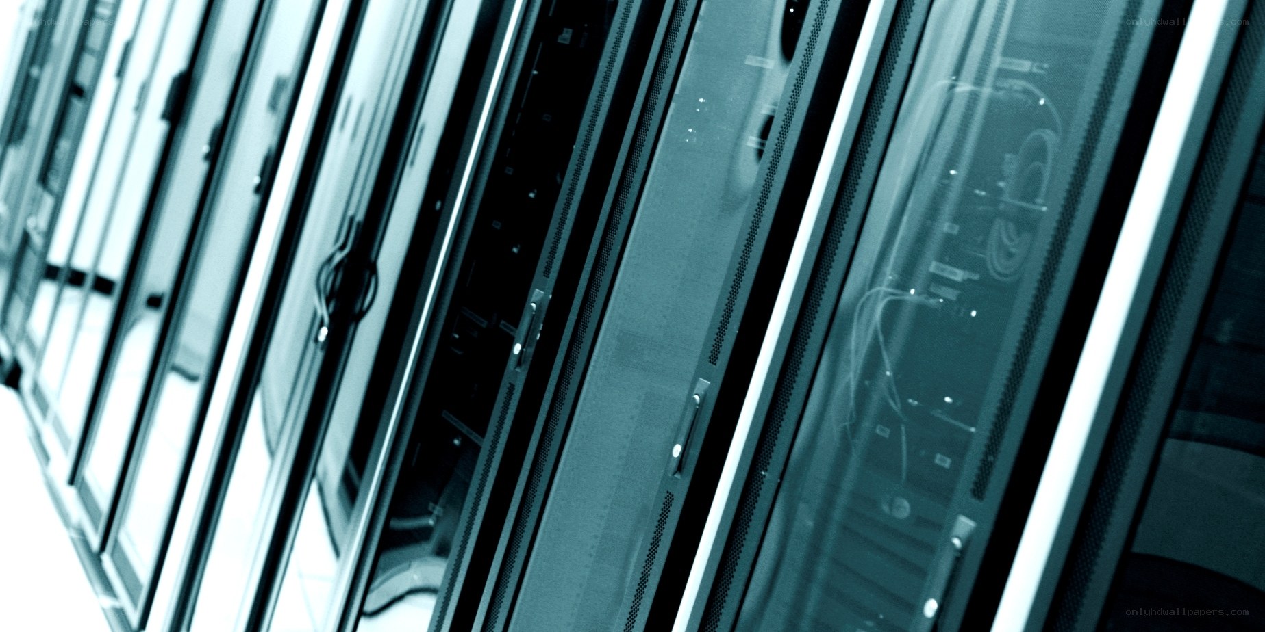 server racks in data center