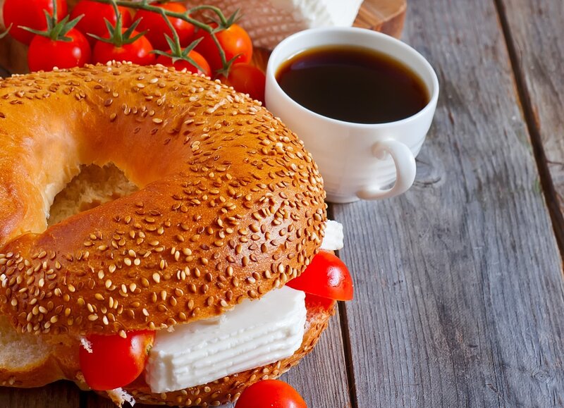 Sesame Bagel Sandwich