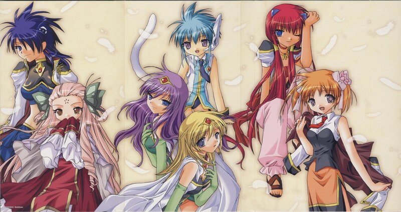 Seven Anime Girls — Purple