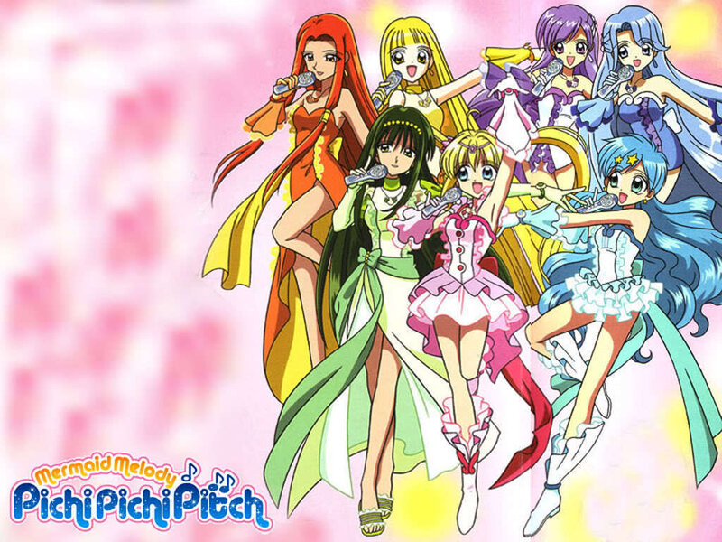 Seven Anime Girls Singing