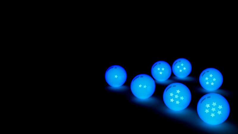 Seven Blue Spheres