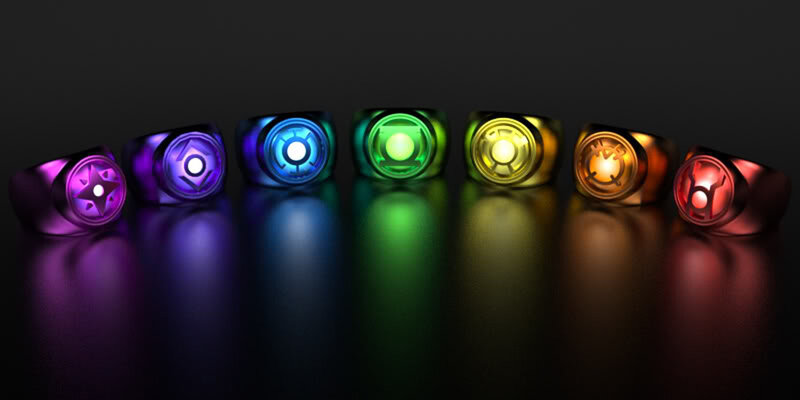 Seven Colored Rings