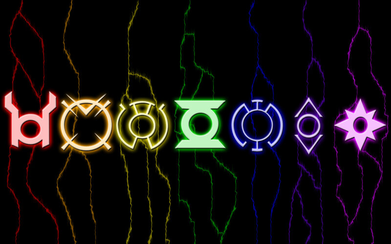 Seven Colored Symbols