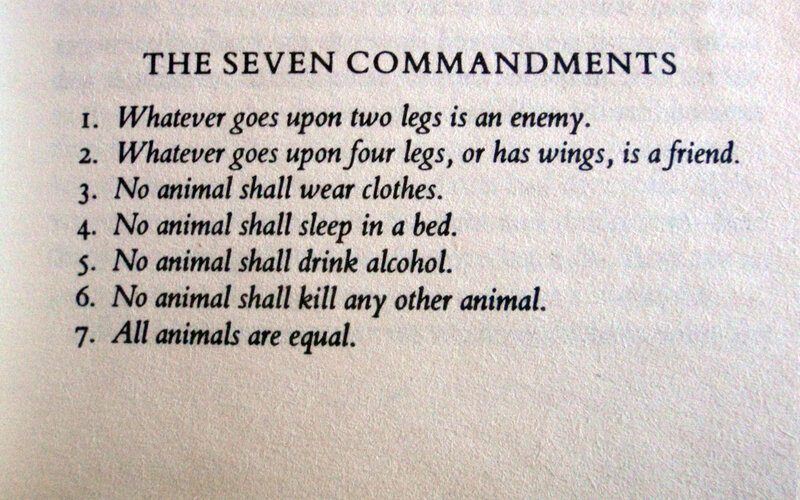 Seven Commandments Text