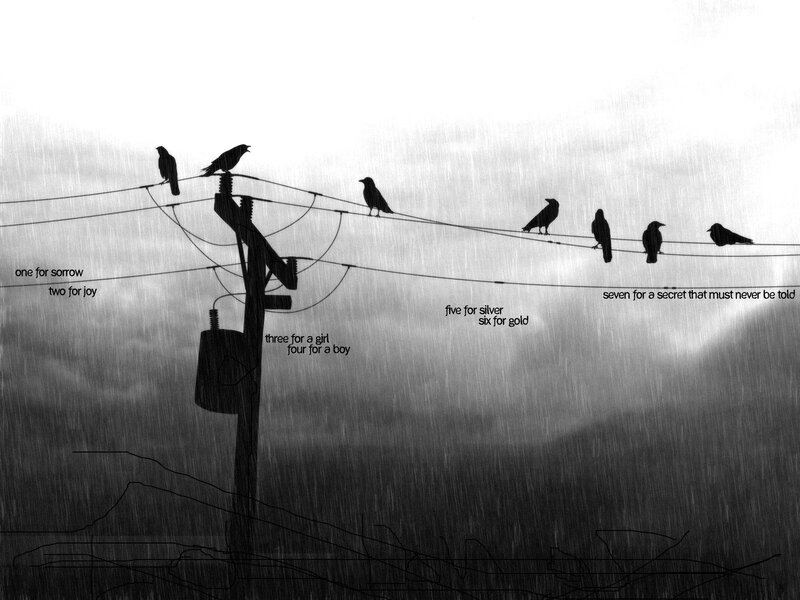 Seven Crows on a Wire