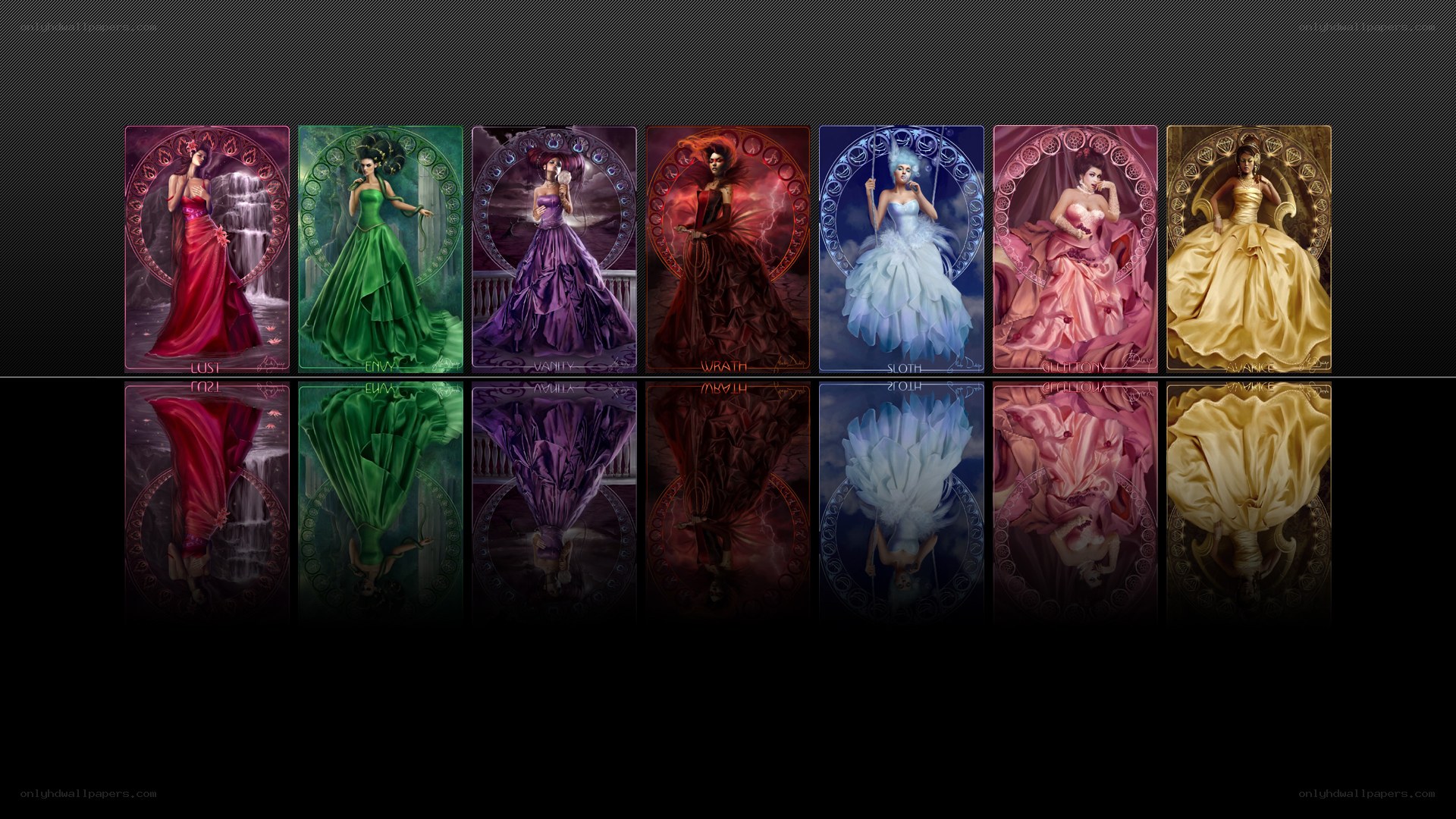 Seven Deadly Sins Art Series