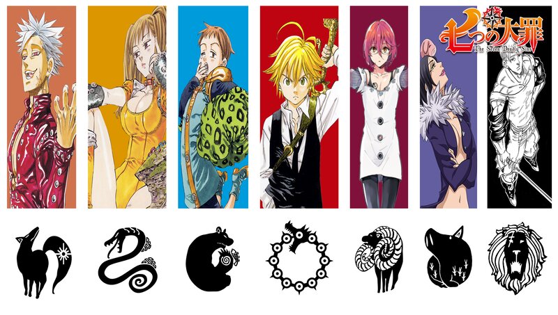 Seven Deadly Sins Characters — Red