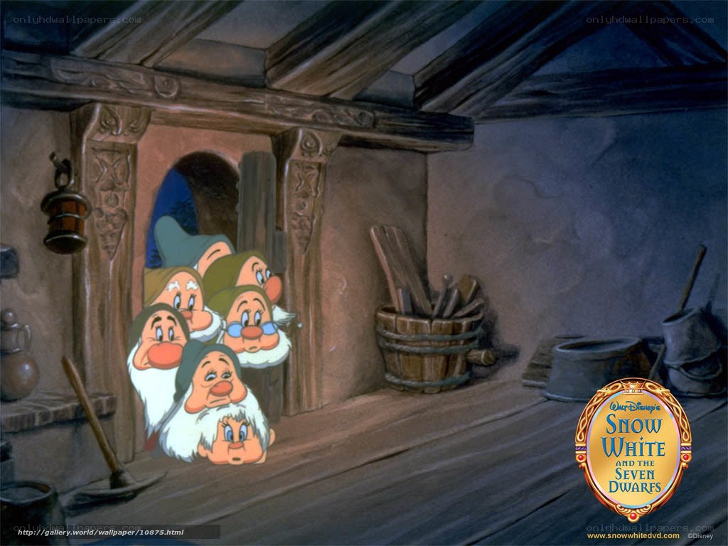 Seven Dwarfs in Cottage