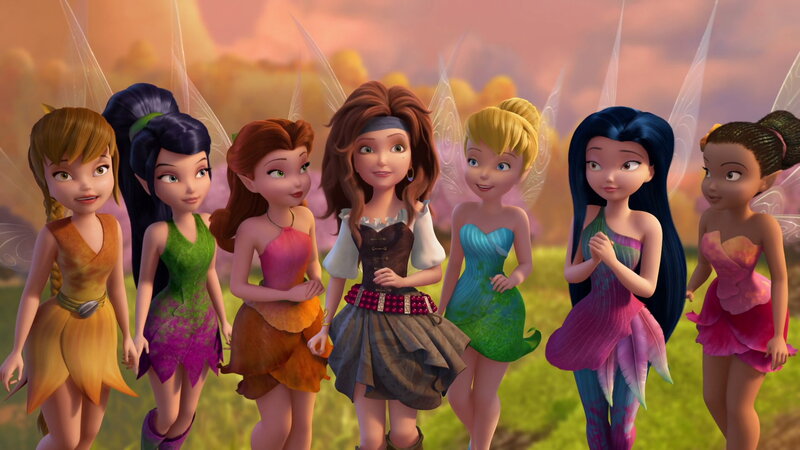 Seven Fairies Standing