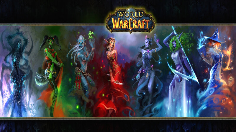 Seven Fantasy Characters