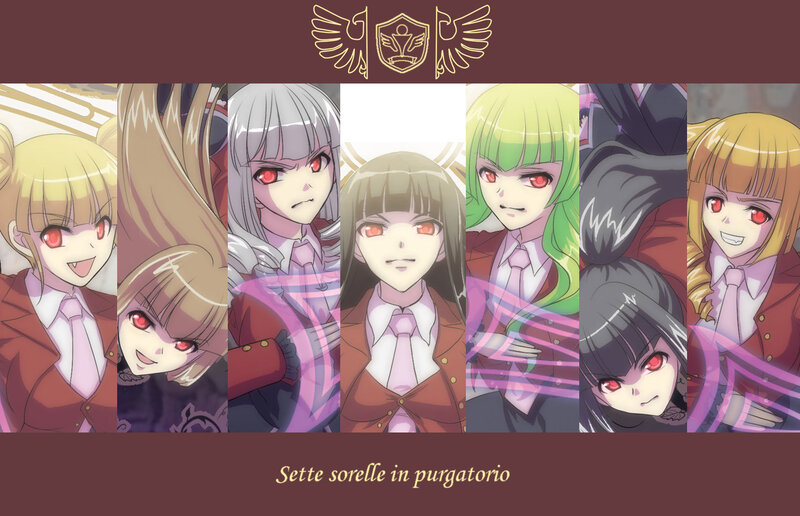 Seven girls in purgatory