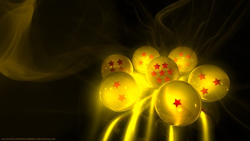 Seven Glowing Spheres