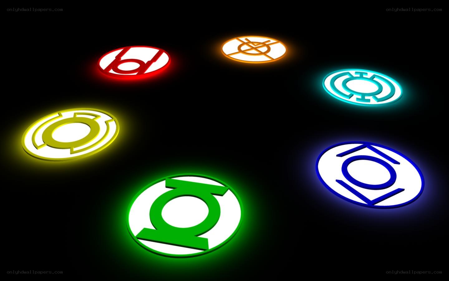 Seven Lantern Corps symbols