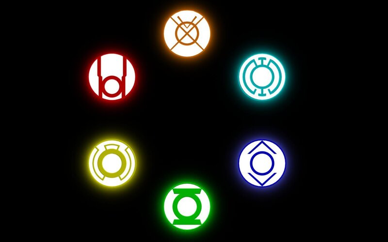 Seven Lantern Corps symbols