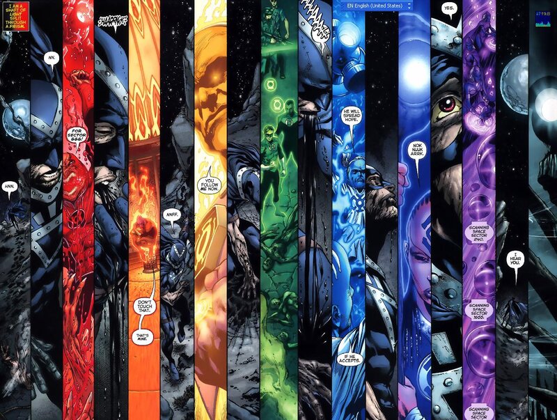 Seven Lanterns of the Corps — Blue