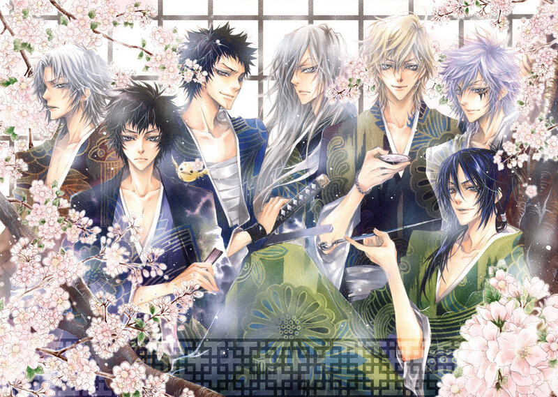 Seven Male Anime Characters