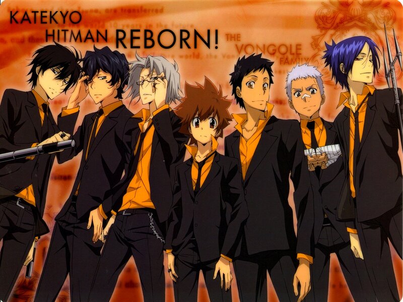 Seven Male Characters — Black