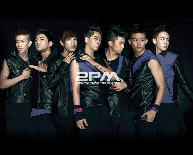 Seven Men in Leather Jackets