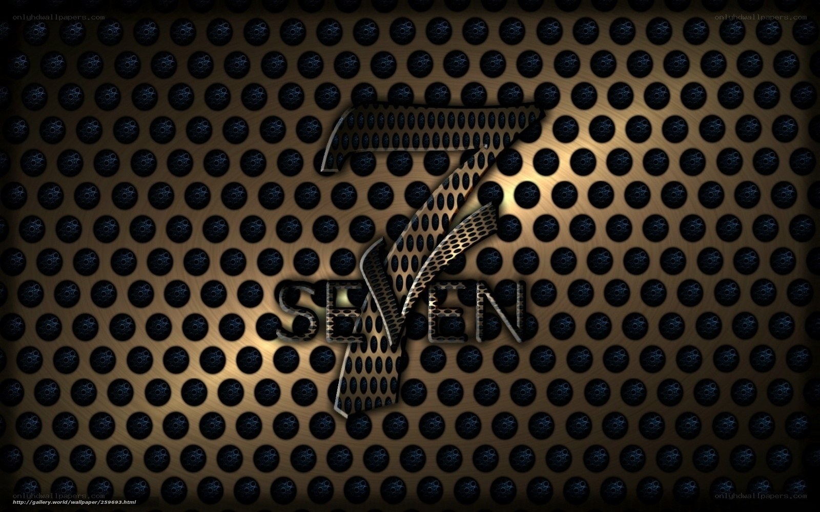Seven number wallpaper