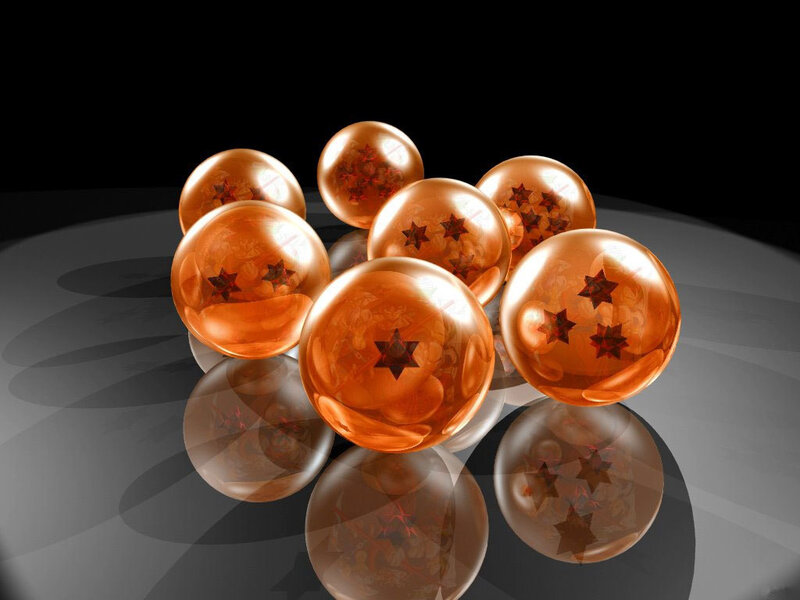 Seven Orange Spheres — Dramatic