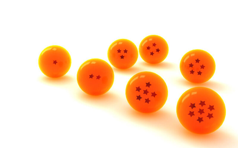 Seven Orange Spheres — Neutral