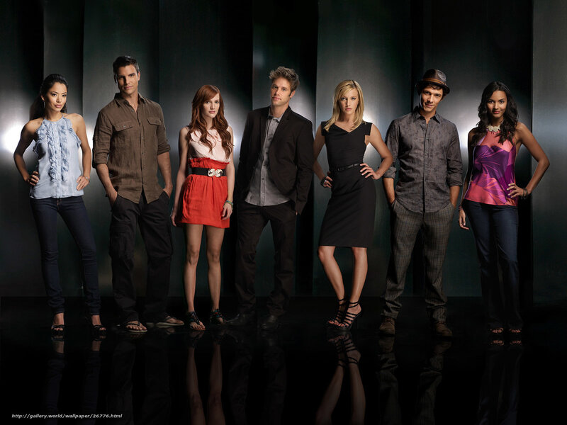 Seven People Posing