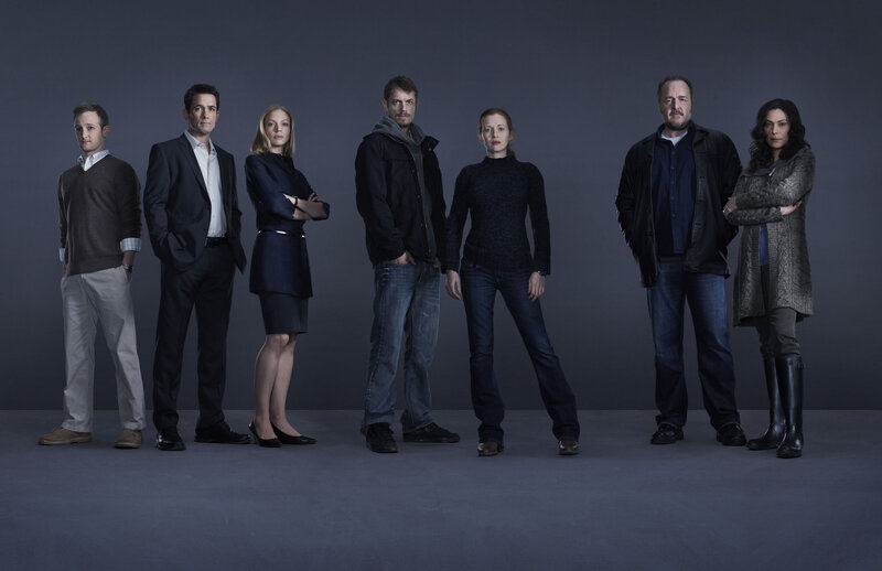 Seven People Standing