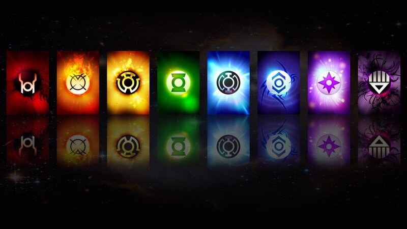 Seven Power Rings — Black, Dramatic