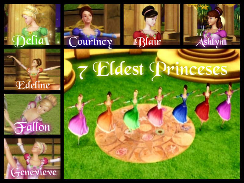 Seven Princesses Dancing
