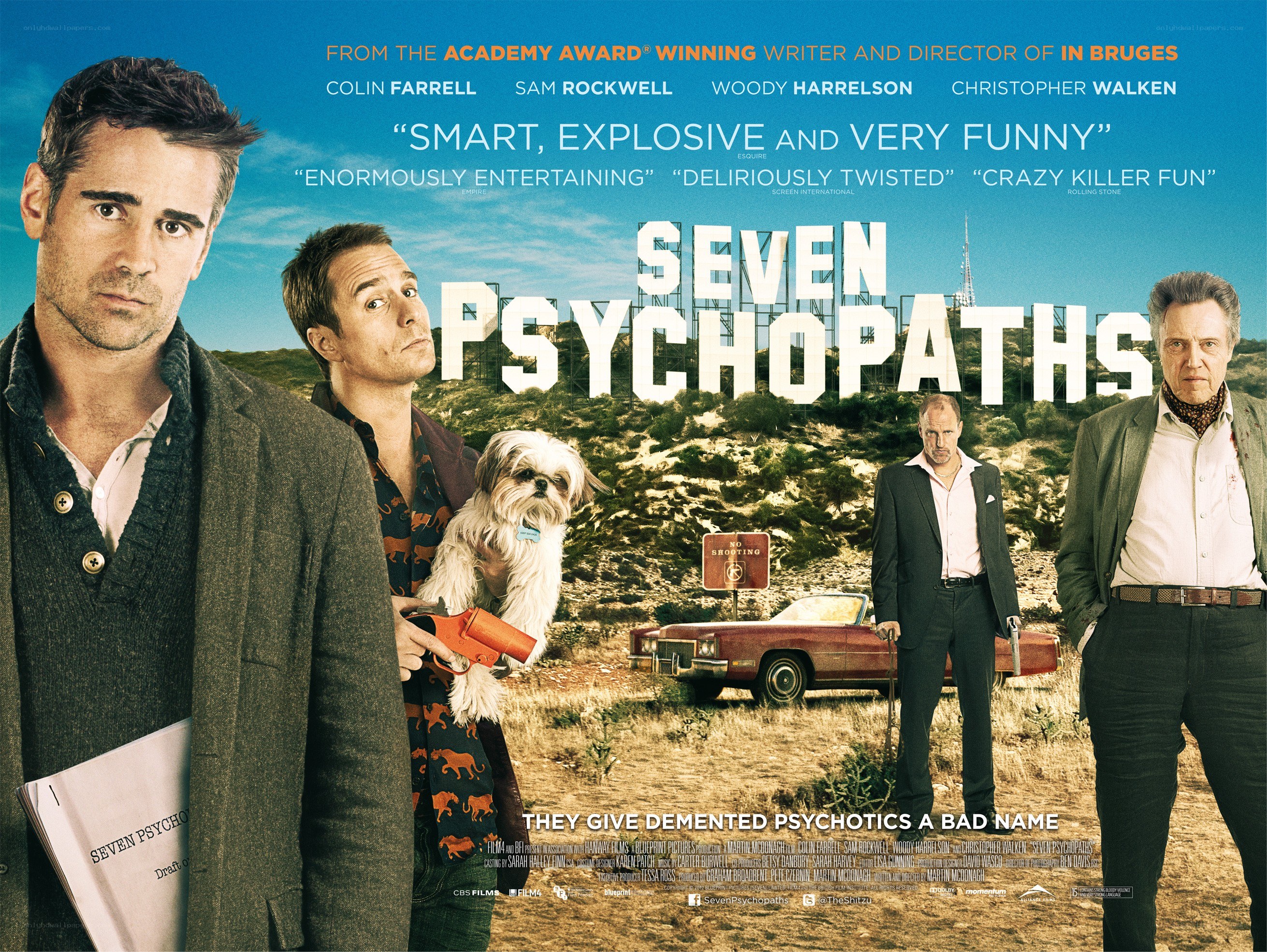 Seven Psychopaths movie poster