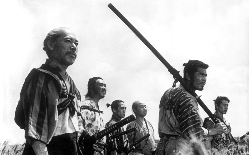 Seven Samurai film scene