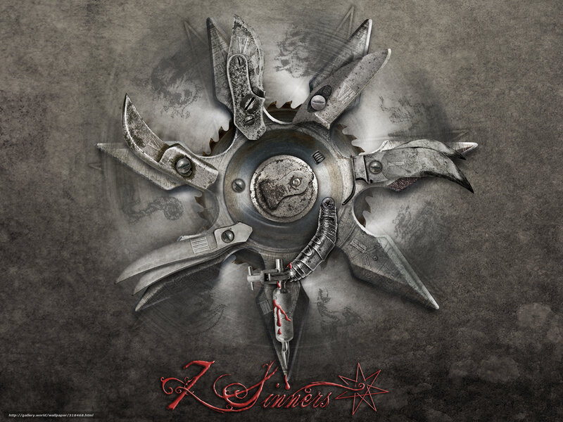 Seven Sins Weapon Art
