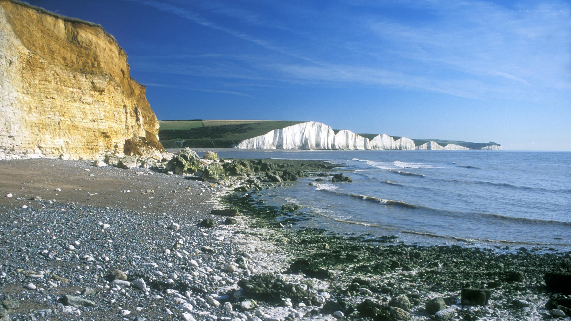 Seven Sisters cliffs at Beachy Head