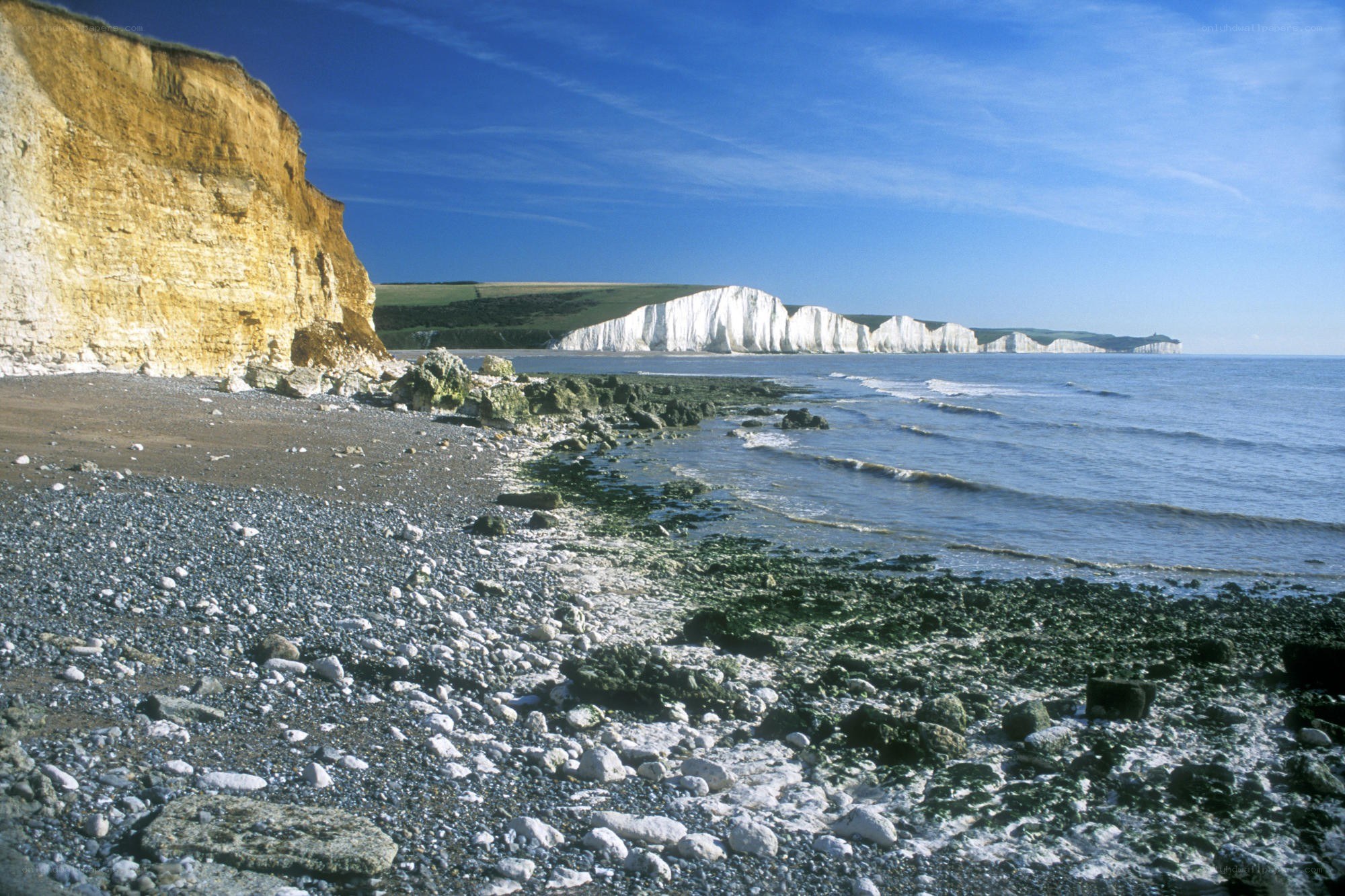 Seven Sisters cliffs at Beachy Head