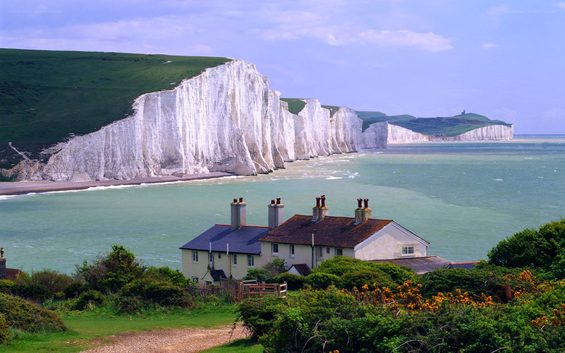 Seven Sisters cliffs at Beachy Head
