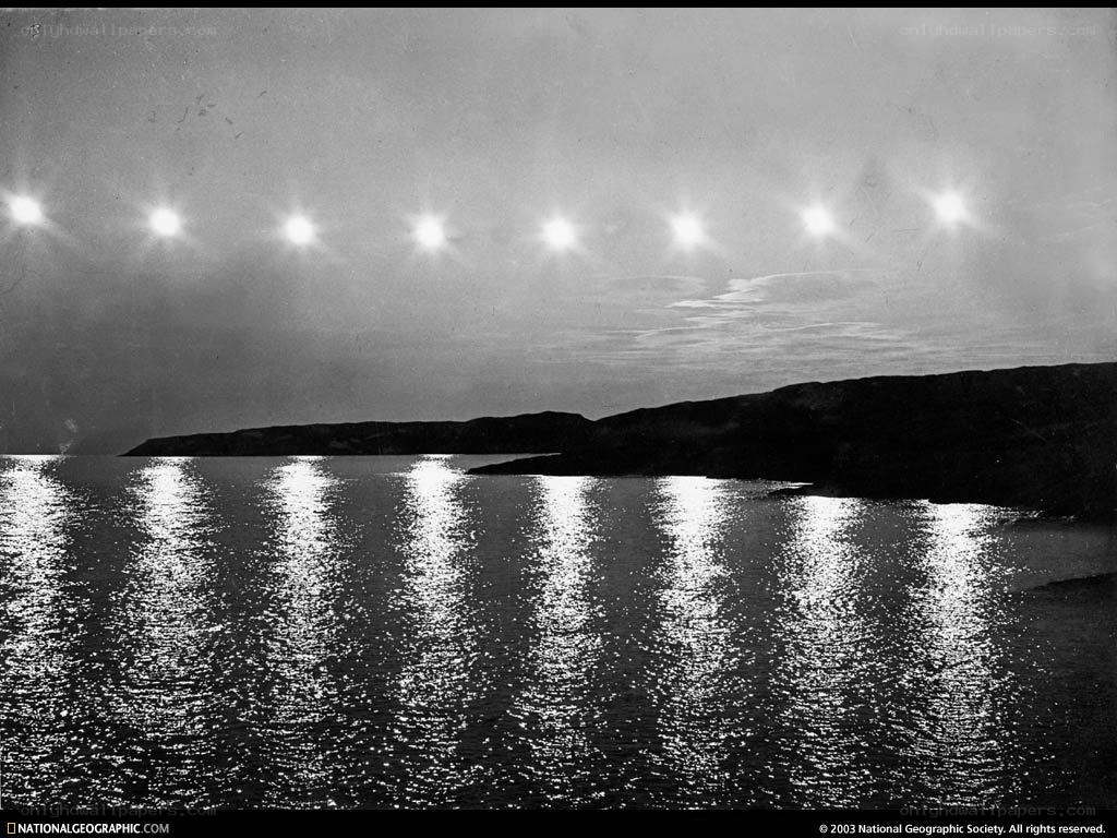 Seven Suns Over Water