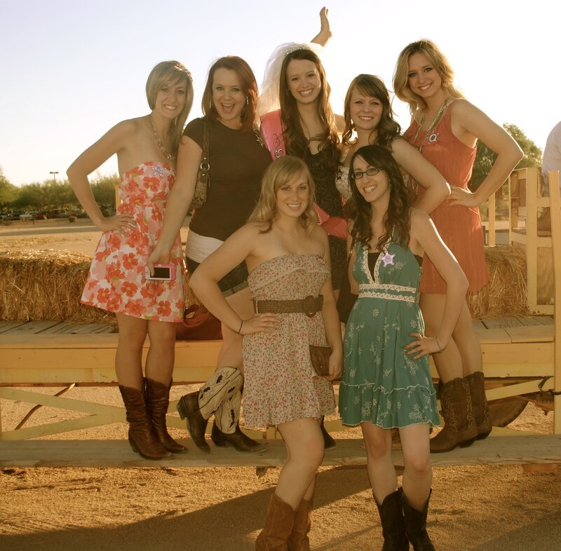 Seven Women at Bachelorette Party