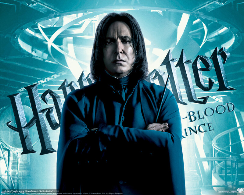 Severus Snape Character — Blue