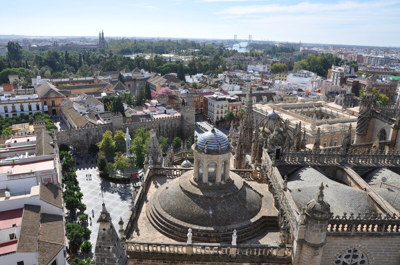 Seville Cathedral view