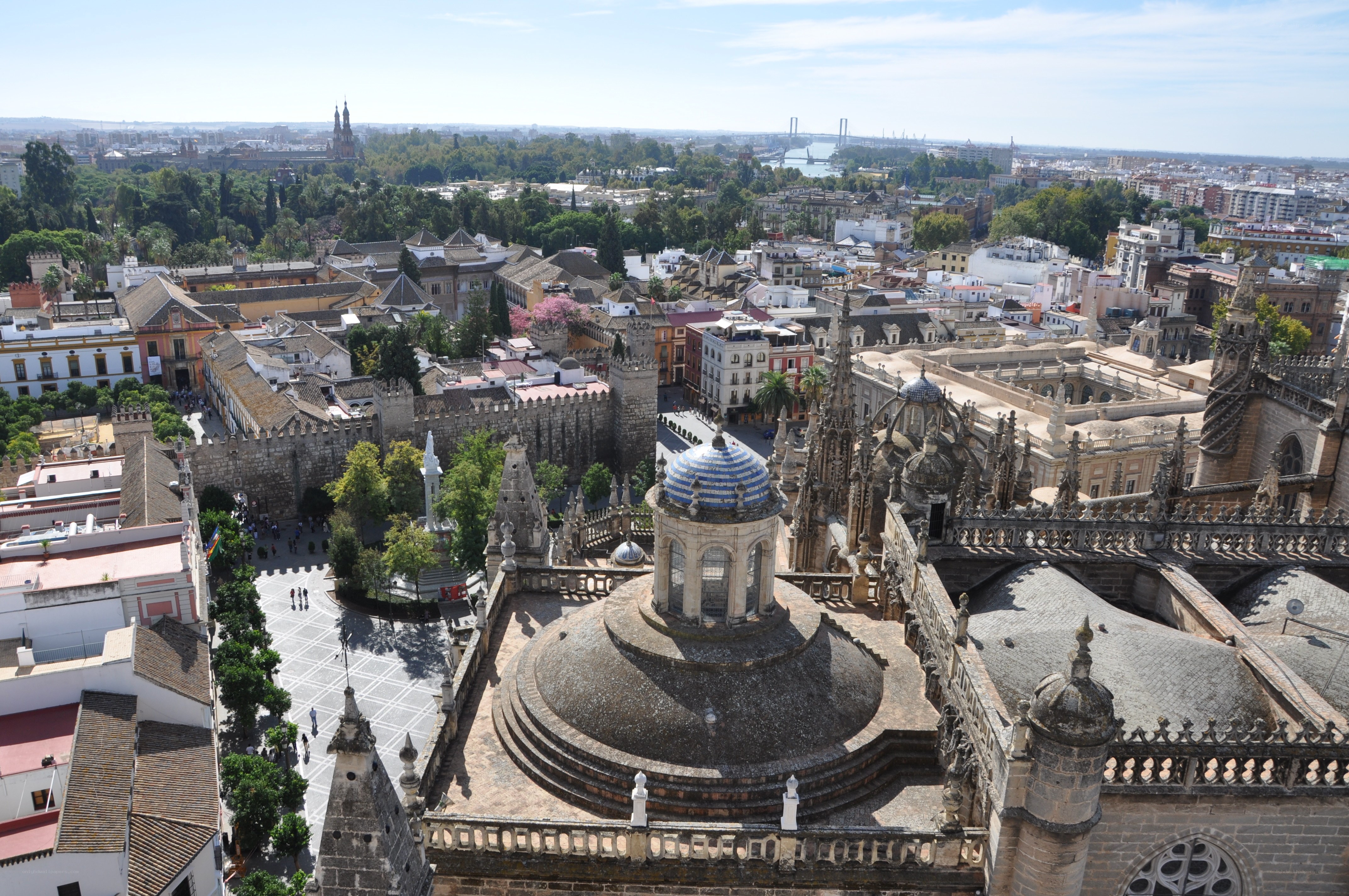 Seville Cathedral view